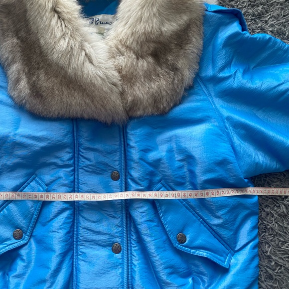 Bruno Blue Parka with Fur Collar - Picture 9 of 11